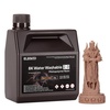 image:imageELEGOO Water Washable 3D Printer Resin 20 Fast Curing Photopolymer Resin for Mars Saturn Jupiter MSLA DLP LCD 3D Printing 385405nm UV Curing 3D Printing Liquid Blue 1000gRed Clay