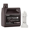 image:imageELEGOO Water Washable 3D Printer Resin 20 Fast Curing Photopolymer Resin for Mars Saturn Jupiter MSLA DLP LCD 3D Printing 385405nm UV Curing 3D Printing Liquid Blue 1000gWhite Smoke