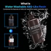 image:imageELEGOO 8K Water Washable ABSLike Resin for 3D Prints High Toughness Low Odor Perfect for Miniatures Prototypes amp Functional Parts Compatible with MSLADLPLCD 3D Printers Red Clay 2000gCeramic Grey