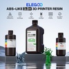 image:imageELEGOO ABSLike Resin 30 Upgraded 3D Printer Photopolymer Resin Higher HeatResistance Fast Curing High Precision NonBrittle Yellow 2000gBlack