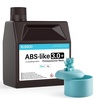 image:imageELEGOO ABSLike Resin 30 Upgraded 3D Printer Photopolymer Resin Higher HeatResistance Fast Curing High Precision NonBrittle Yellow 2000gBlue