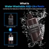 image:imageELEGOO Water Washable ABSLike 3D Printer Resin High Durability and Toughness Low Odor Wide Compatibility for 405nm Mars Saturn Jupiter MSLA DLP LCD 3D Printing Beige 1000gClear Red