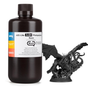 image:imageELEGOO ABSLike Resin 30 Upgraded 3D Printer Photopolymer Resin Higher HeatResistance Fast Curing High Precision NonBrittle Yellow 2000gBlack