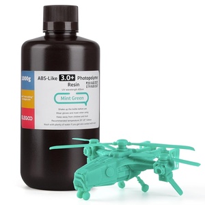 image:imageELEGOO ABSLike Resin 30 Upgraded 3D Printer Photopolymer Resin Higher HeatResistance Fast Curing High Precision NonBrittle Yellow 2000gMint Green