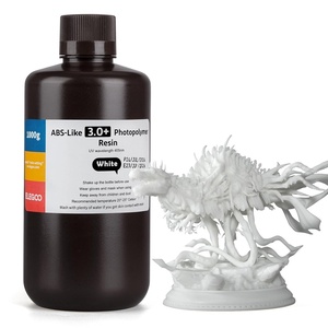 image:imageELEGOO ABSLike Resin 30 Upgraded 3D Printer Photopolymer Resin Higher HeatResistance Fast Curing High Precision NonBrittle Yellow 2000gWhite