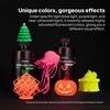 image:imageELEGOO ABSLike Ultra Resin with Extra Strength and Toughness Compatible with MSLADLPLCD Resin 3D Printer Perfect 3D Printer Resin for Tool Application Grey 1000gNeonLime